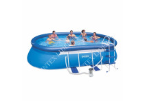 Бассейн Oval Frame Pool, 549х305х107см + фильтр-насос + аксессуары 28192/54932