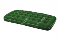 67447 Bestway Надувной матрас Flocked Air Bed(Twin) 188х99х22 см