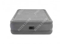 64470 Двуспальная надувная кровать Intex со встр. насосом 220В (152х203х51)